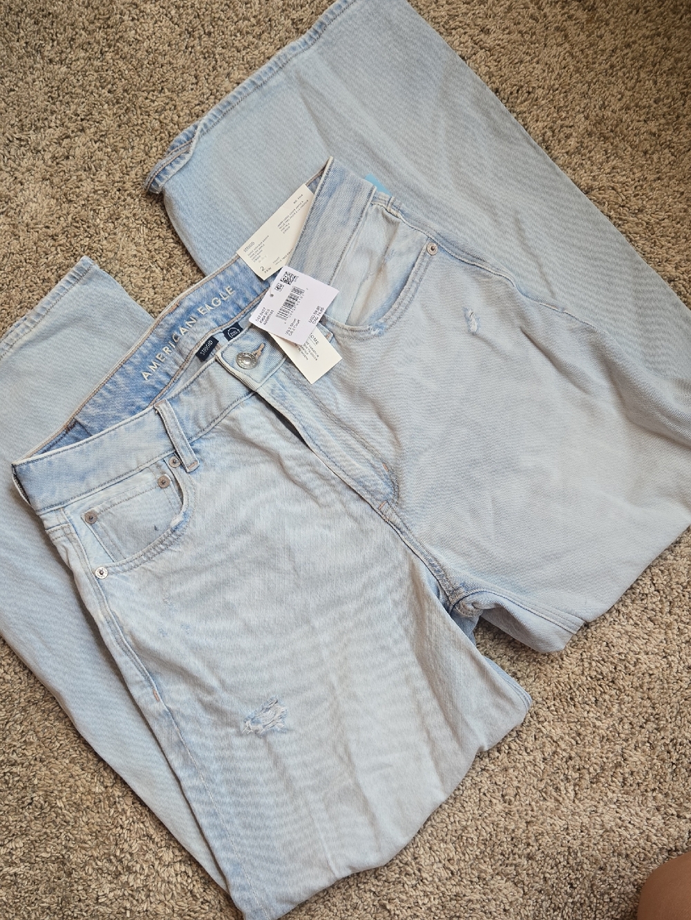 Super High Rise Baggy Wide Leg Jeans